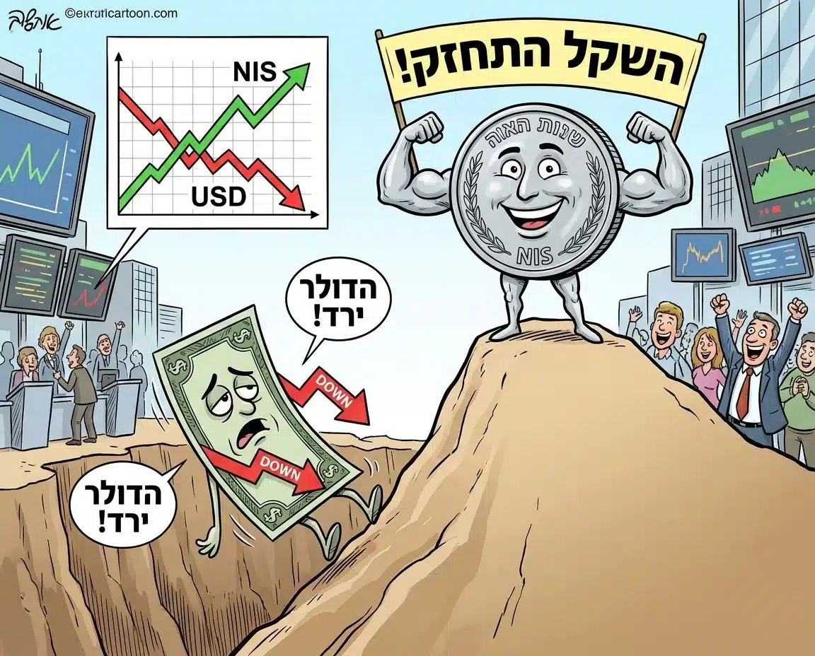 הדולר ירד, השקל התחזק: האם זה הזמן לברוח מארה"ב או דווקא להסתער?
