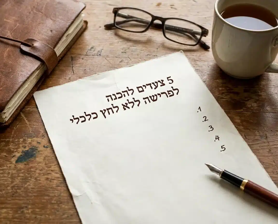 5 צעדים להכנה לפרישה ללא לחץ כלכלי