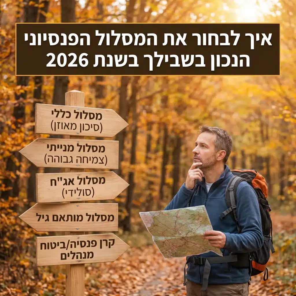 איך לבחור את המסלול הפנסיוני הנכון בשבילך בשנת 2026