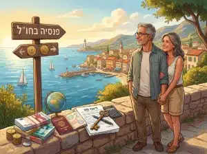 מס על פנסיה בחו"ל – מה קורה כשפורשים ועוברים לגור במדינה אחרת?